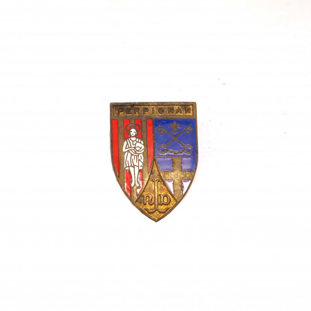 Insigne Ville de Perpignan ref bo 41 