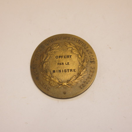 Médaille éducation physique ref bo 42 