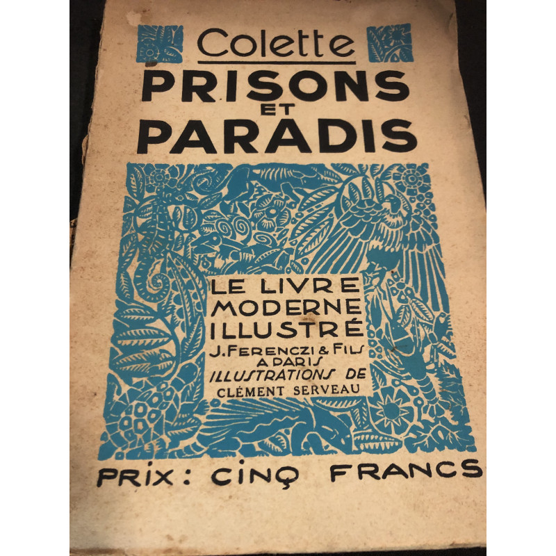 Livre Prisons et paradis de J Ferenczi & fils