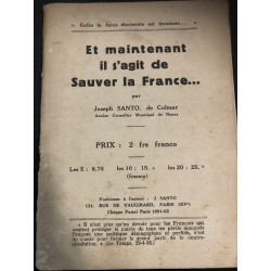 Livre et Maintenant il...