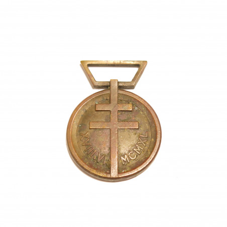 Medaille de la resistance Patria non immemor ref bo 43 