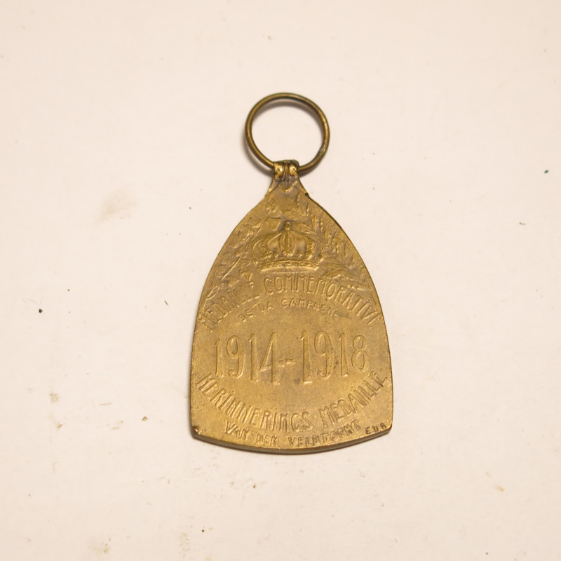 Médaille commémorative guerre 14/18 Belgique ref bo 43