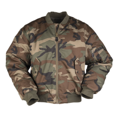 Blouson US Air Force bombers MA1 Camouflage  Woodland