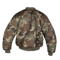 Blouson US Air Force bombers MA1 Camouflage  Woodland