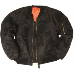 Blouson US Air Force bombers classique MA1 noir
