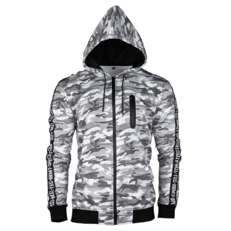 Veste de sport avec capuche Camouflage Urbain
