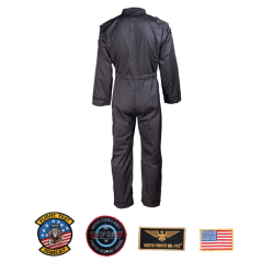 Combinaison Pilote US Air Force pour enfant noire