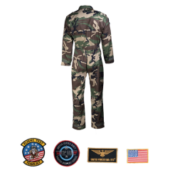 Combinaison Pilote US Air Force pour enfant woodland