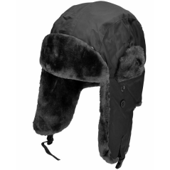 Casquette pilote MA1 noire