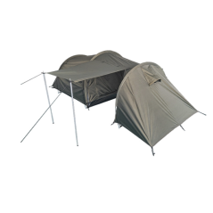 Tente 2 personnes avec espaces à l'abri