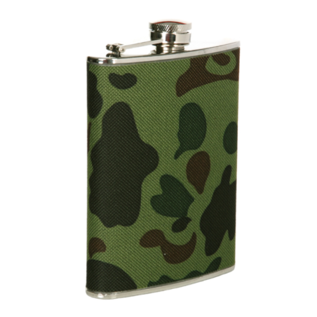 Flasque camouflage woodland