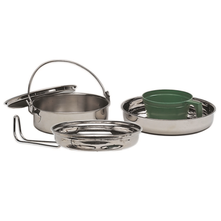 Set de gamelles pour la cuisine en métal