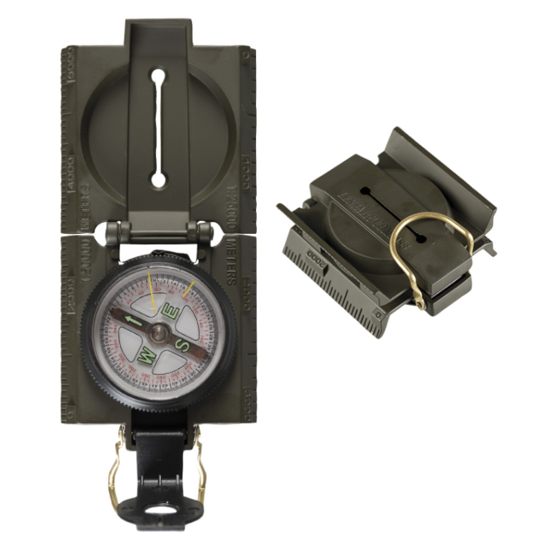 Boussole US métal avec éclairage LED