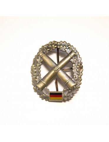 Insigne de casquette Bundeswehr artillerie ref bo 115