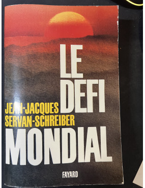 Livre Le défi Mondial de...