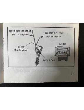 Livret It's your Head Keep me : Instruction for using Helmet (Infantryman)