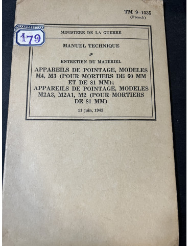 Manuel Technique : Entretien du matériel du 11 Juin 1943