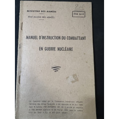 Manuel d'instruction du combattant en guerre nucléaire