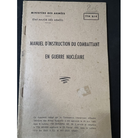 Manuel d'instruction du combattant en guerre nucléaire