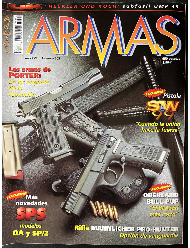 Revue Armas No25 : Las armas de porter, S&W 99 etc.