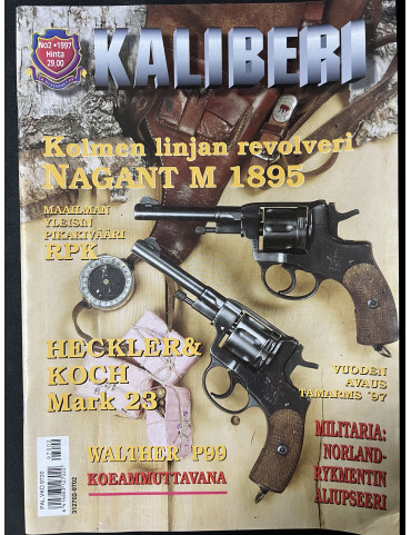 Revue Kaliberi : Kolmen linjan revolveri NAGANT M 1895