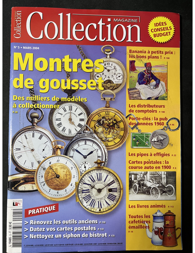 Magazine collection No 5 : Montres de gousset