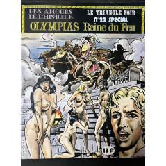 Bande dessinée : Olympias Reine du feu. Collection Le Triangle noir No 22