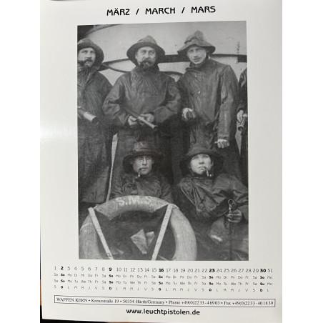 Calendrier Flare Guns in Action 2008