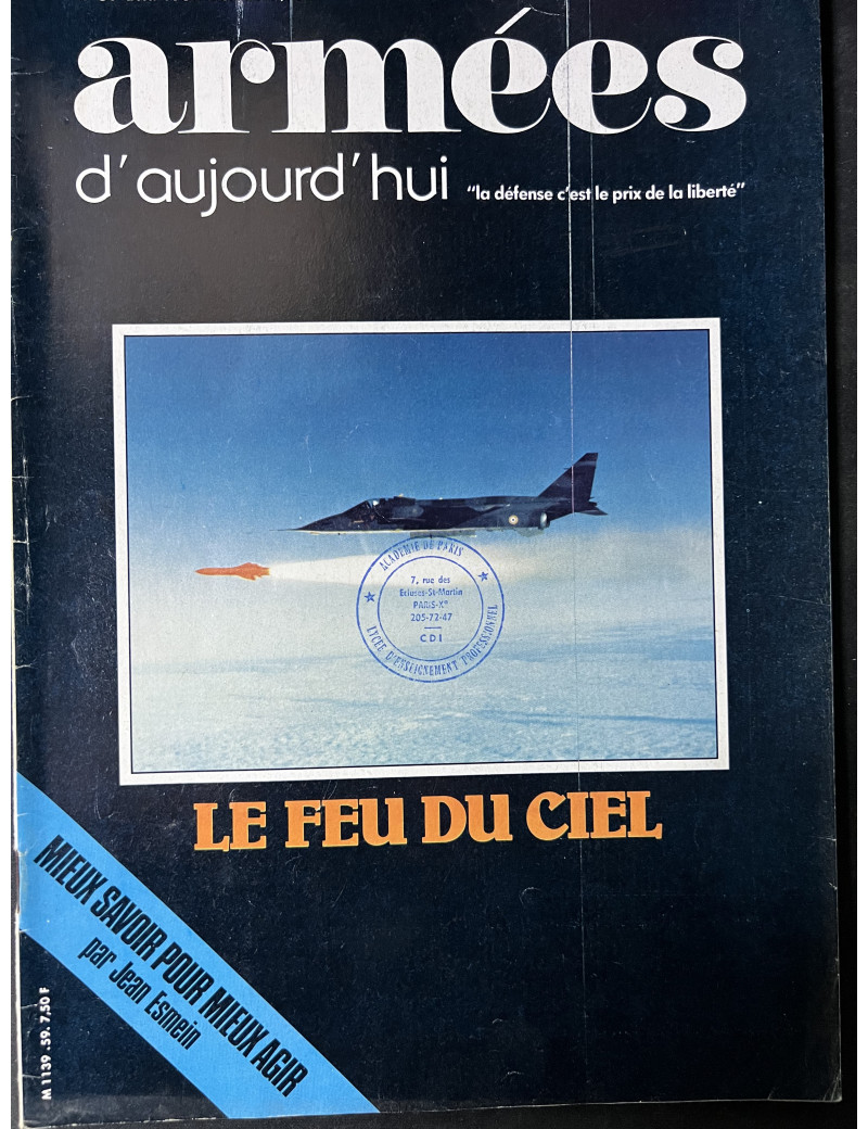 revue Armées d'aujourd'hui No 59 : Le feu du ciel