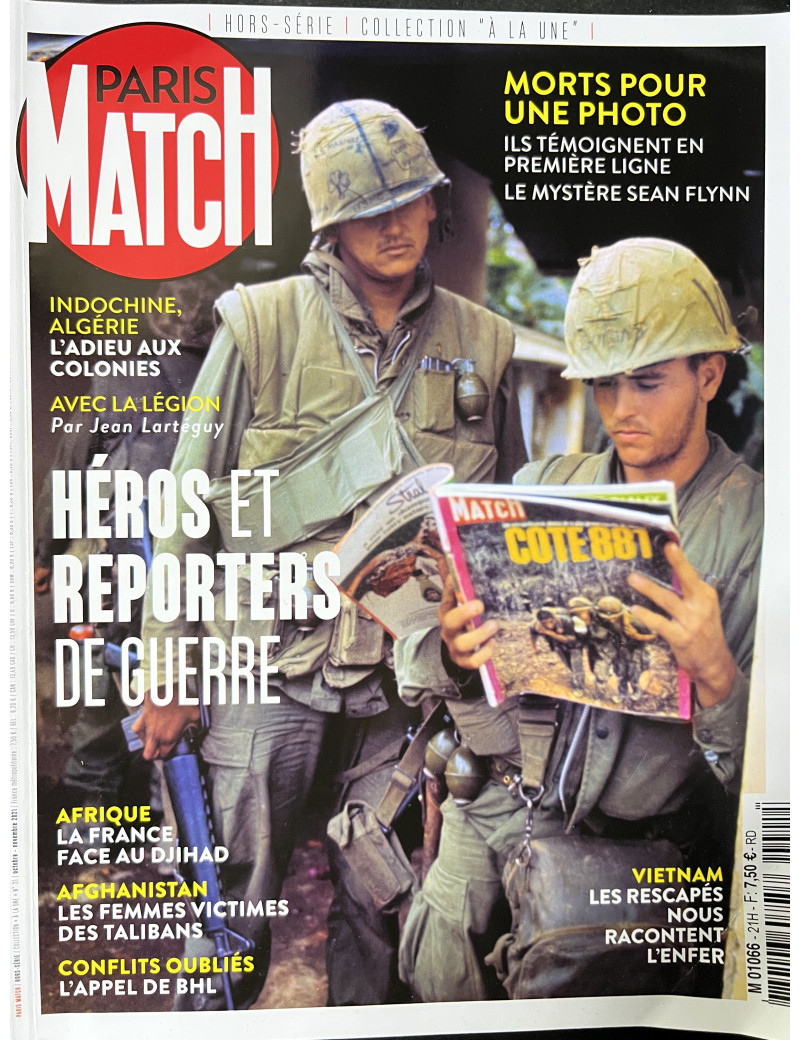 Revue Paris Match Hors Série : Héros et Reporters de guerre