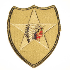 Patch 2nd Division infantry Indian Head news