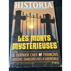 Revue Historia No Spécial 356bis : Les morts mystérieuses