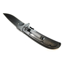 Couteau Browning noir manche bois