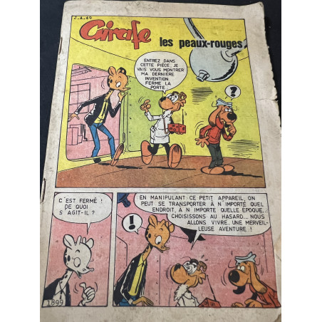 BD Girafe : les peaux rouges