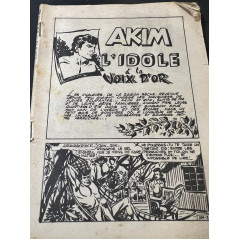 BD Akim L'idole à la voix d'or