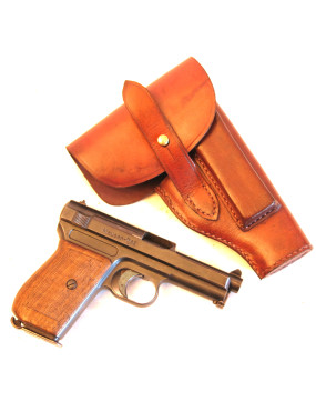 Etui cuir PA Mauser 1914 ou 1934 Ref bab 21 