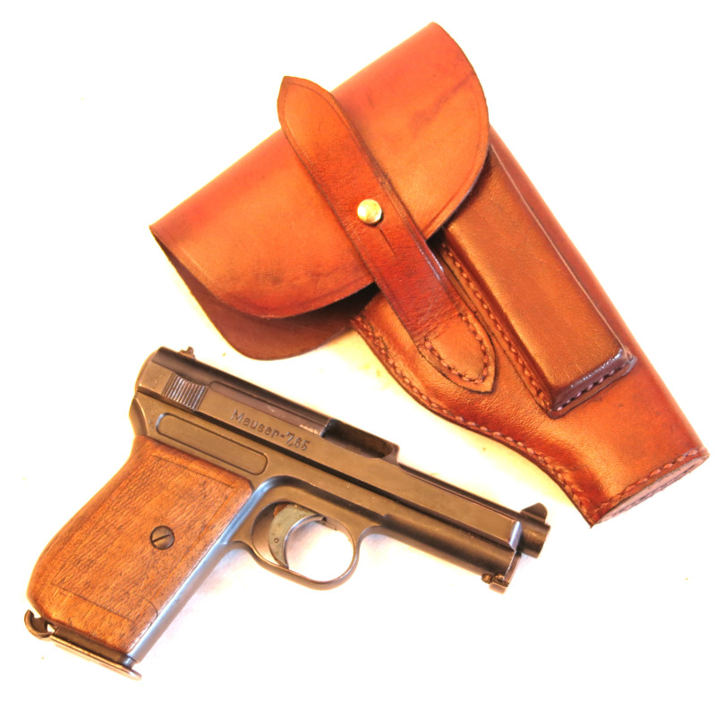 Etui cuir PA Mauser 1914 ou 1934 ref ba 21 Etui cuir PA Mauser 1914 ou 1934 ref ba 21