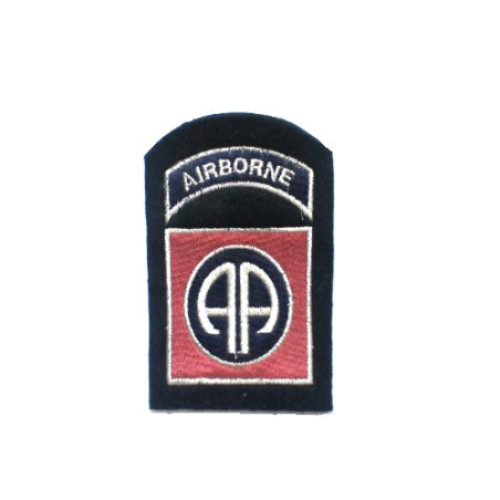 Patch para 82nd Airborne brodé argent bo 153 