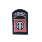 Patch para 82nd Airborne brodé argent bo 153 
