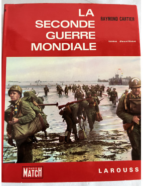 Lot des Albums La seconde Guerre Mondiale - Tome 1 et 2 - Raymond Cartier chez Larousse