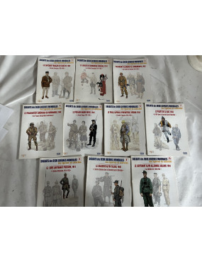 Lot de 10 revues Soldats...