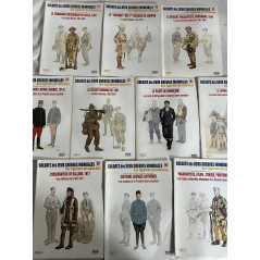 Lot de 10 revues Soldats des deux guerres Mondiales (No 61 à 70)