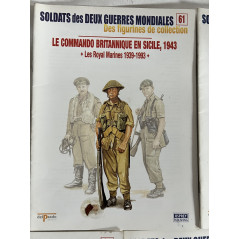 Lot de 10 revues Soldats des deux guerres Mondiales (No 61 à 70)