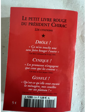 le petit livre rouge du Président Chirac