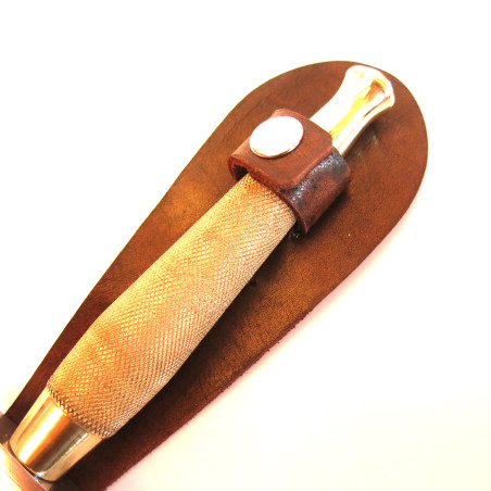 Fairbairn english dagger with brown scabbard  ref bot 