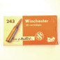 Boite de 20 cartouches calibre 243 Winchester  Sellier Bellot 