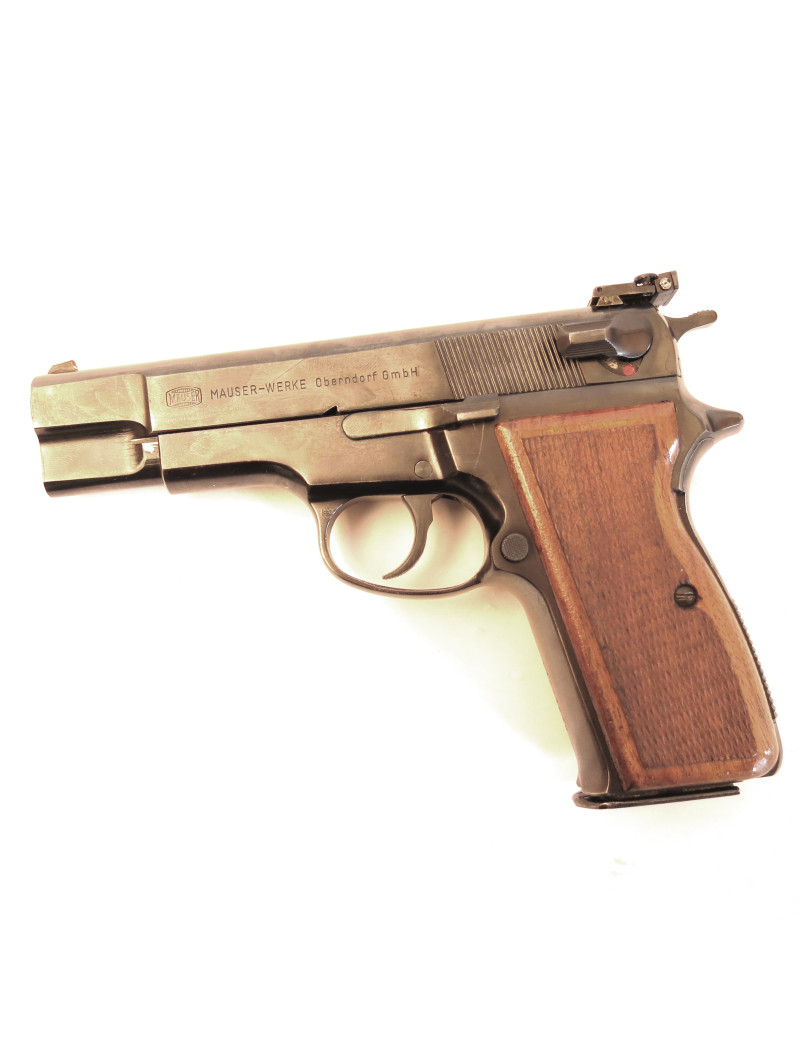 Pistolet Mauser DA calibre 9 para categorie B 