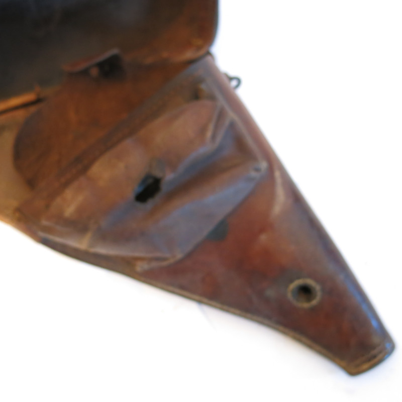 Etui cuir revolver 1892 jambon fauve