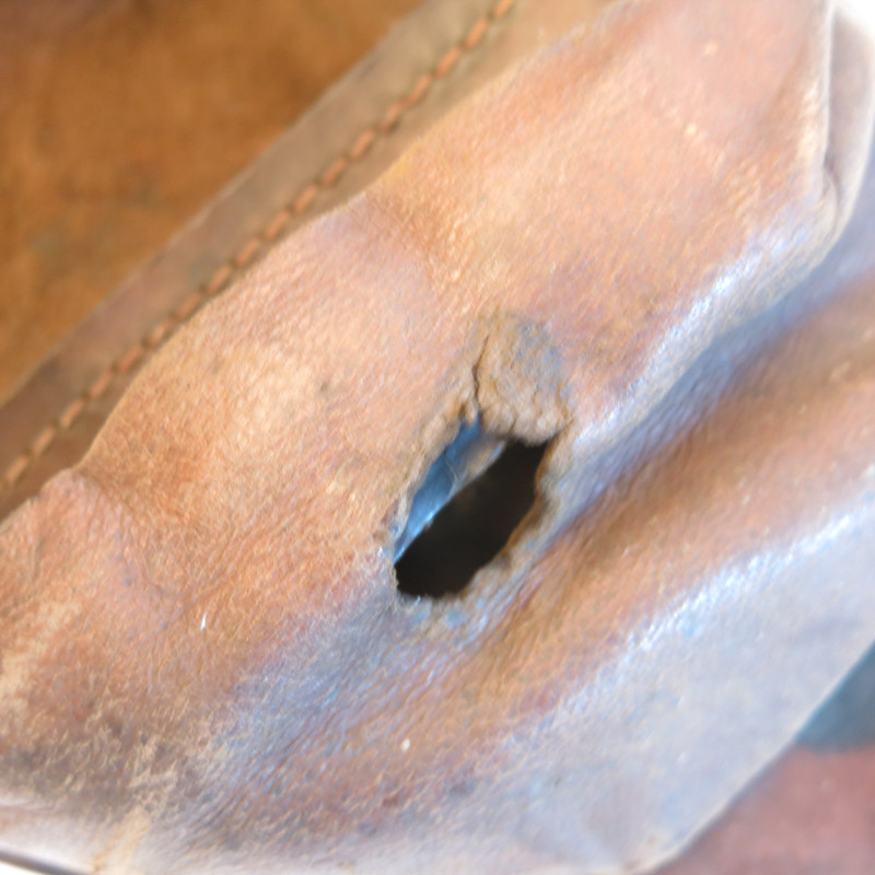 Etui cuir revolver 1892 jambon fauve