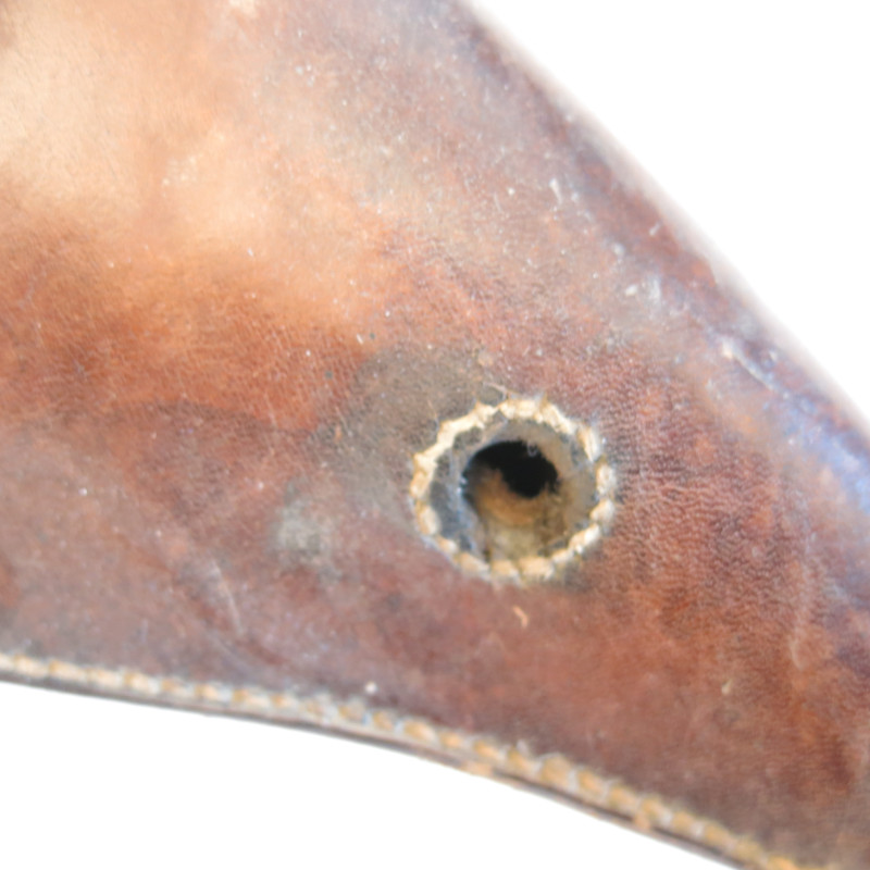 Etui cuir revolver 1892 jambon fauve